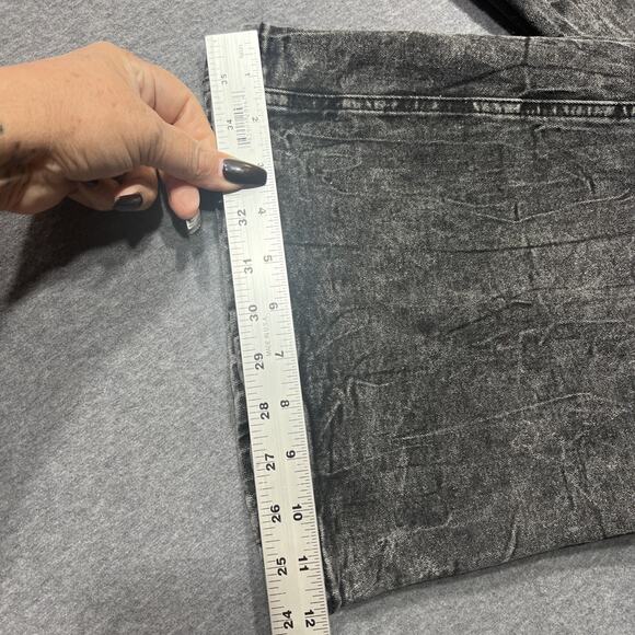 Fashion Nova Forever Stretch Low Rise Flare Jeans Grey Womens Size 16 - Picture 8 of 14